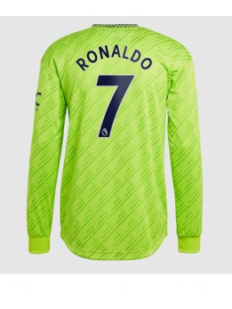 Manchester United Cristiano Ronaldo #7 Ausweichtrikot 2022-23 Langarm